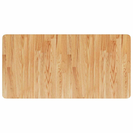 VIDAXL WASHBAIN TABELLE 100X50X1,5 cm behandeltes massives Holz hellbraun
