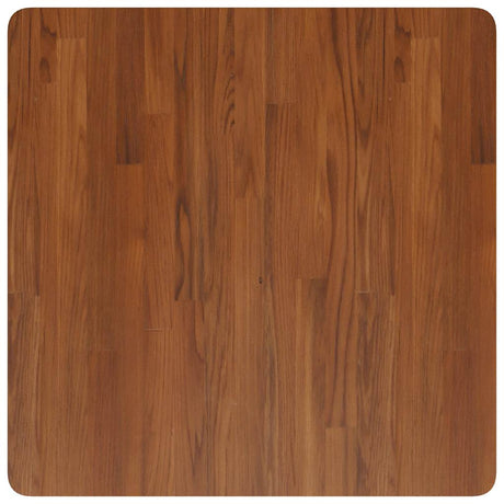 Vidaxl tafelblad vierkant 70x70x1,5cm behandeld eiken donkerbruin