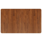 VIDAXL WASHBAIN TABELLE 100X60X1,5 cm behandeltes massives Holz dunkelbraun