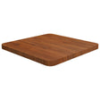 Vidaxl tafelblad vierkant 40x40x2,5cm behandeld eiken donkerbruin