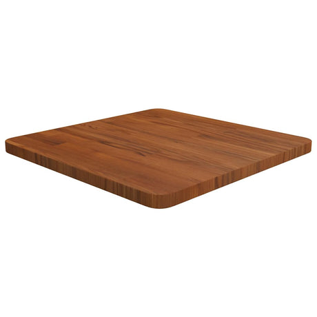 Vidaxl tafelblad vierkant 50x50x2,5cm behandeld eiken donkerbruin