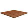 Vidaxl tafelblad vierkant 80x80x2,5cm behandeld eiken donkerbruin