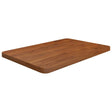 VIDAXL WASHBAIN -Blatt 60x40x2,5 cm behandeltes massives Holz dunkelbraun