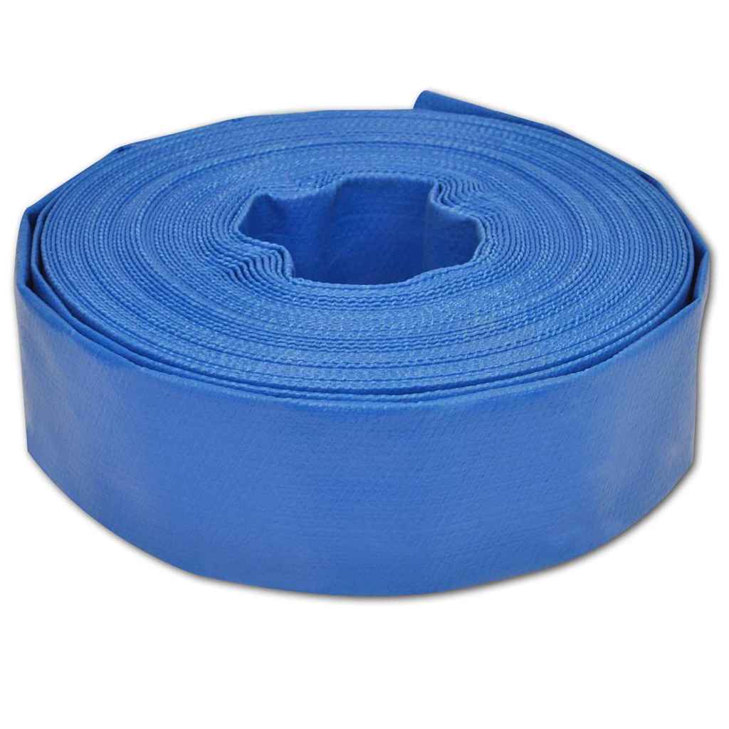 Vidaxl Schlauch plat 3 '' 50 m PVC