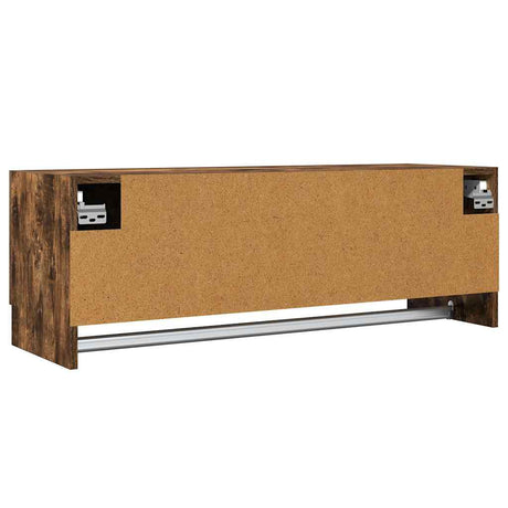 Vidaxl kledingkast 100x32,5x35 cm bewerkt hout gerookt eikenkleurig