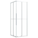 Vidaxl Duschkabine 80x80x180 cm mattes ESG