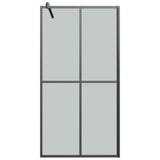 Vidaxl Walk -In -Duschbildschirm 100x195 cm dunkler Temperament