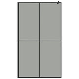 Vidaxl Walk -In -Duschbildschirm 118x190 cm dunkelem Temperaturglas