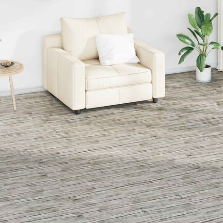 Vidaxl vloerplanken washed eiken 2,51 m² 18 st pvc