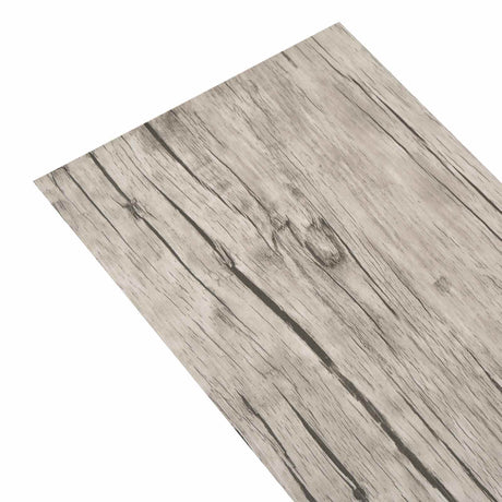 Vidaxl vloerplanken washed eiken 2,51 m² 18 st pvc