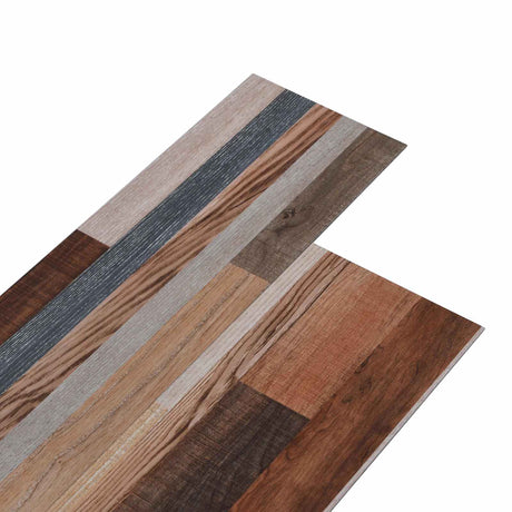 Vidaxl vloerplanken meerkleurig 2,51 m² 18 st pvc