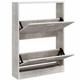 Vidaxl Schuhschrank 59x17x81 cm bearbeitete Holzbetonpreis