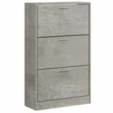 Vidaxx Schuhschrank 63x24x103 cm Holzwerkstoff betongrau