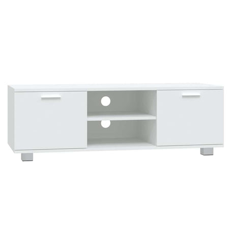 Vidaxl tv-meubel 120x40,5x35 cm bewerkt hout wit