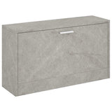 Vidaxx Schuhbank 80x24x45 cm Holzwerkstoff betongrau