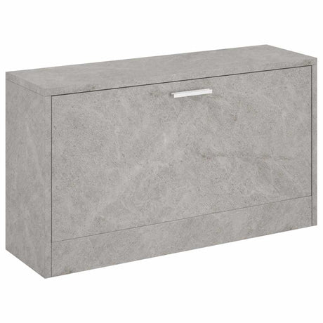 Vidaxx Schuhbank 80x24x45 cm Holzwerkstoff betongrau