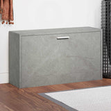 Vidaxx Schuhbank 80x24x45 cm Holzwerkstoff betongrau