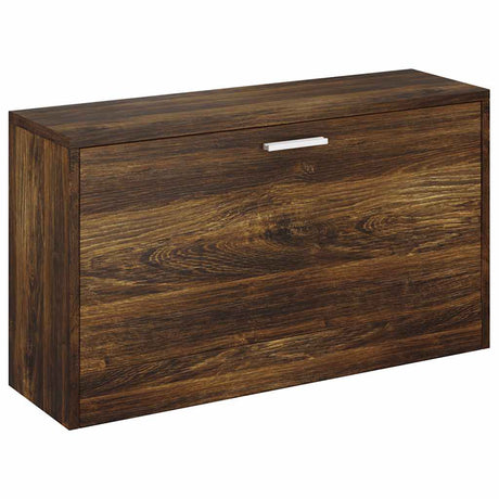 Vidaxl Schuhsofa 80x24x45 cm verarbeiteter Holzgeräuchchen -Eiche