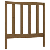 Vidaxl hoofdbord 96x4x100 cm massief grenenhout honingbruin