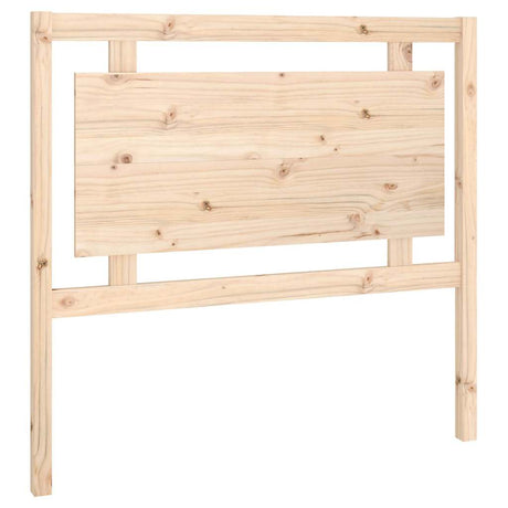 Vidaxl hoofdbord 105,5x4x100 cm massief grenenhout