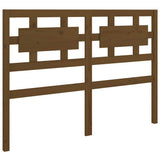 Vidaxl hoofdbord 185,5x4x100 cm massief grenenhout honingbruin