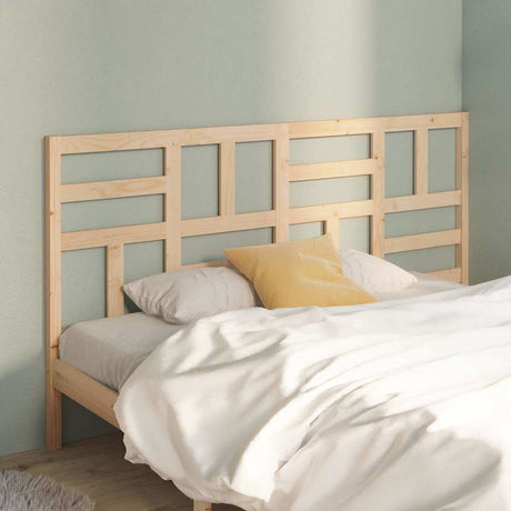 Vidaxl hoofdbord 186x4x104 cm massief grenenhout
