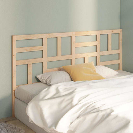 Vidaxl hoofdbord 186x4x104 cm massief grenenhout