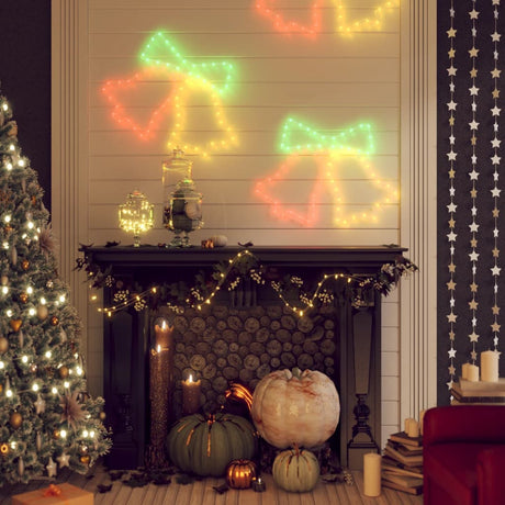 Vidaxx Weihnachtsfigurenuhren mit 72 LEDs 50x56 cm