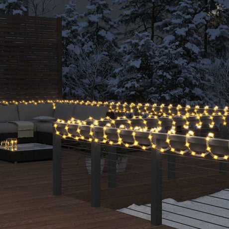 Vidaxx Lichterkette mit 480 LEDs warmweiß 20 m PVC