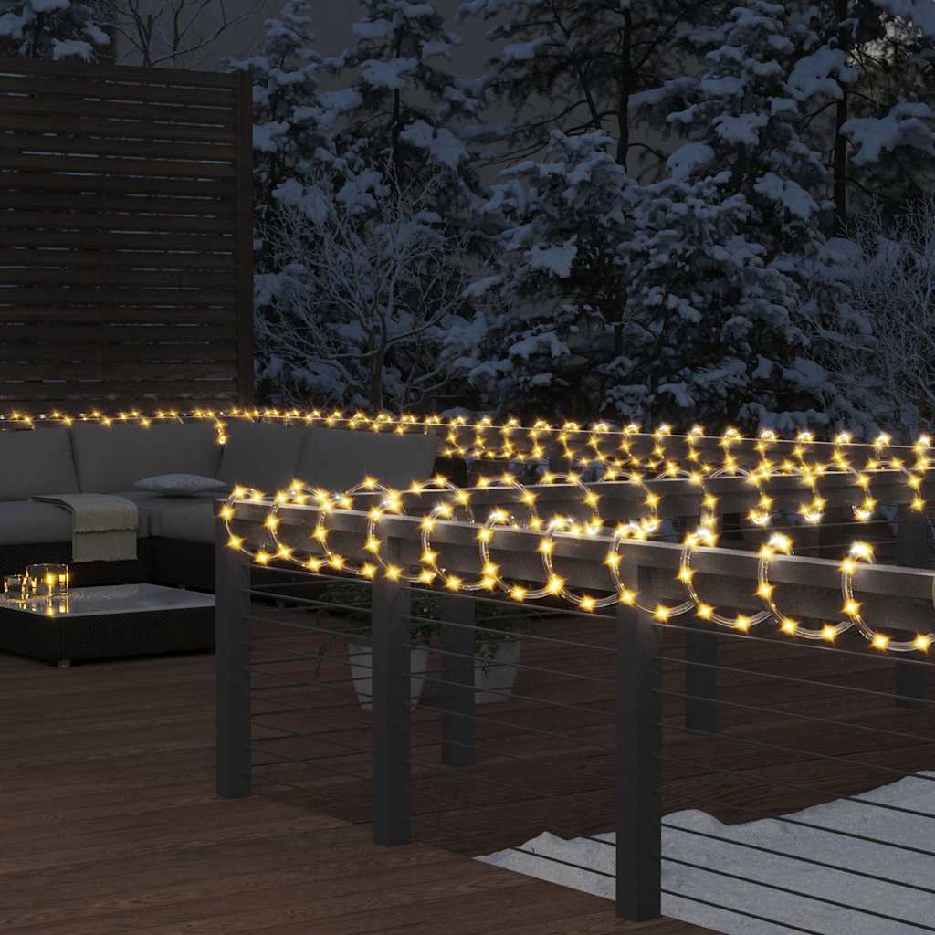 Vidaxx Lichterkette mit 480 LEDs warmweiß 20 m PVC