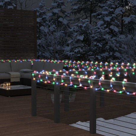 Vidaxx-Lichterkette mit 240 LEDs, mehrfarbig, 10 m PVC