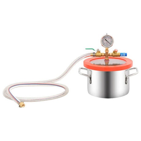 VidaXL Vakuumkammer mit 2-stufiger Pumpe 3,7 l