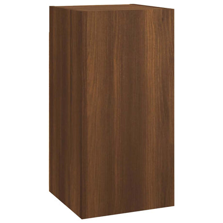 Vidaxl tv-meubel 30,5x30x60 cm bewerkt hout bruin eikenkleur