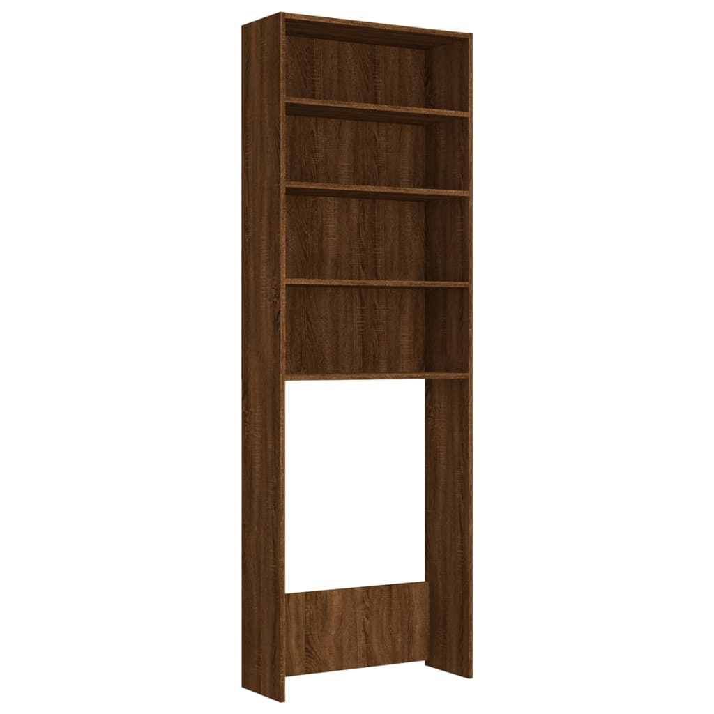 Vidaxx Waschmaschinenschrank 64x24x190 cm, Farbe Eiche braun