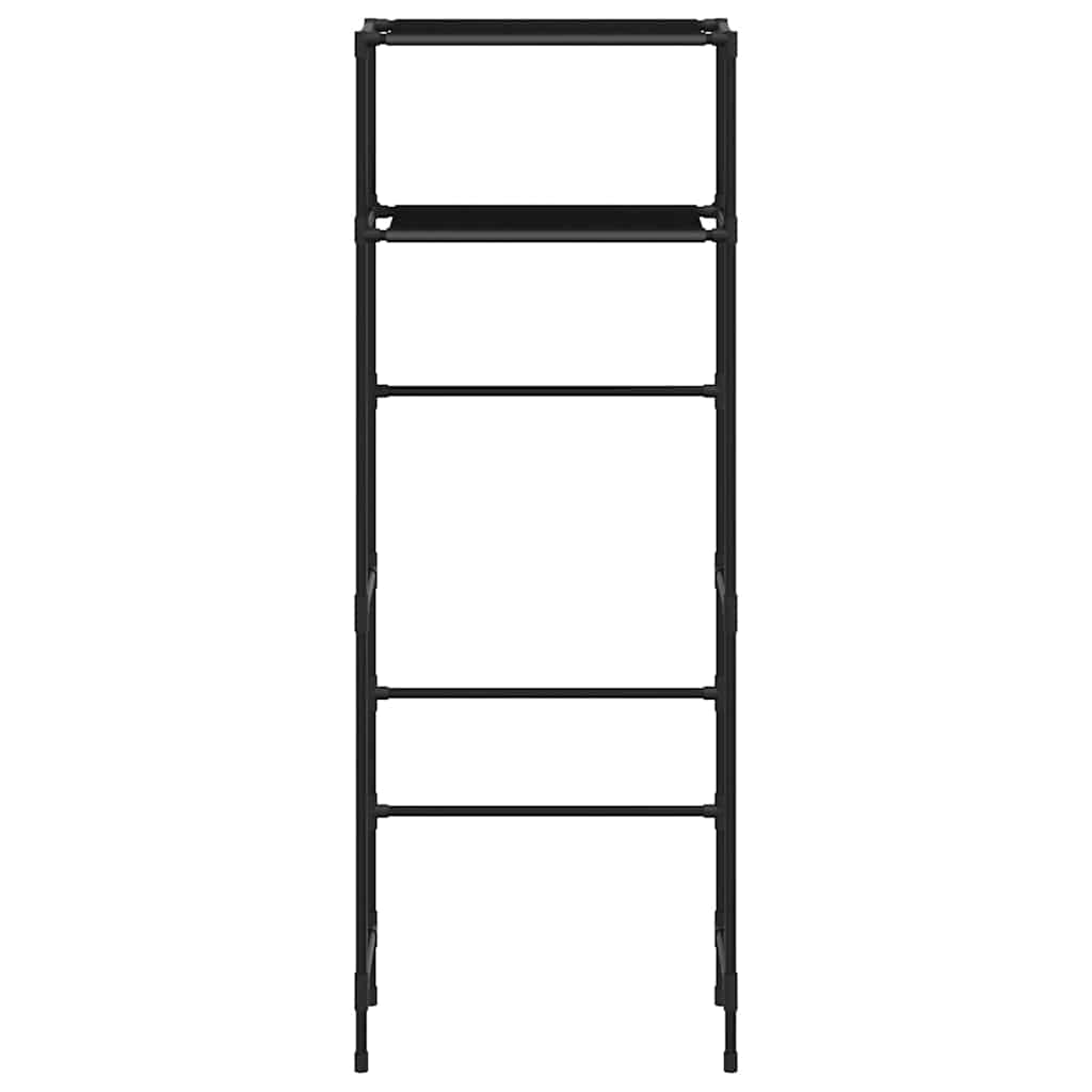 Vidaxl Toilett 2-Schicht 53,5x28x143 cm Eisenschwarz
