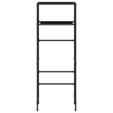 Vidaxl Toilett 2-Schicht 53,5x28x143 cm Eisenschwarz