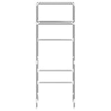 Vidaxl Toilett 2-Schicht 53,5x28x143 cm Eisengrau