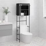 Vidaxl Toiletter 2-Laags 56x30x170 cm Eisenschwarz