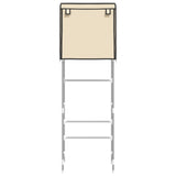 Vidaxl Toilett 2-Schicht 56x30x170 cm Eisen-cremefarben