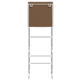 Vidaxl Toiletter 2-Schicht 56x30x170 cm Eisen schwarzbraun