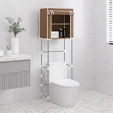 Vidaxl Toiletter 2-Schicht 56x30x170 cm Eisen schwarzbraun