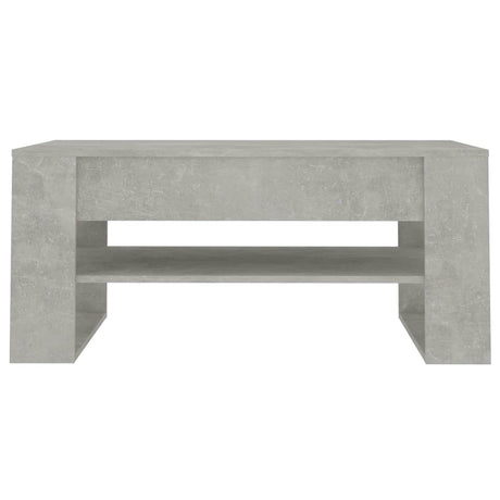 Vidaxl salontafel 102x55x45 cm bewerkt hout betongrijs