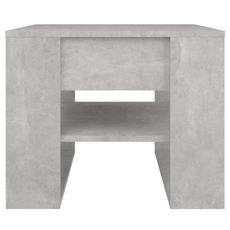 Vidaxl salontafel 55,5x55x45 cm bewerkt hout betongrijs