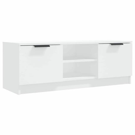 Vidaxl tv-meubel 102x35x36,5 cm bewerkt hout wit