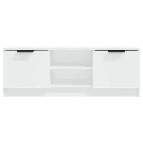 Vidaxl tv-meubel 102x35x36,5 cm bewerkt hout wit
