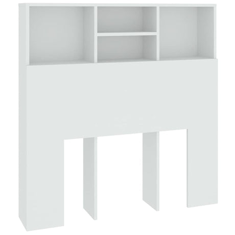 Vidaxl hoofdbordkast 100x19x103,5 cm wit