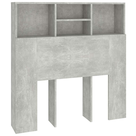 Vidaxl hoofdbordkast 100x19x103,5 cm betongrijs