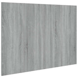 Vidaxl hoofdbord 120x1,5x80 cm bewerkt hout grijs sonoma eikenkleurig