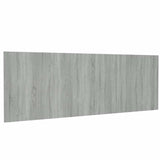 Vidaxl hoofdbord wandmodel 240x1,5x80 cm bewerkt hout grijs sonoma