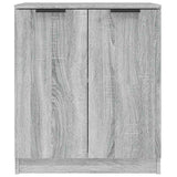 Vidaxl dressoir 60x30x70 cm bewerkt hout grijs sonoma eiken